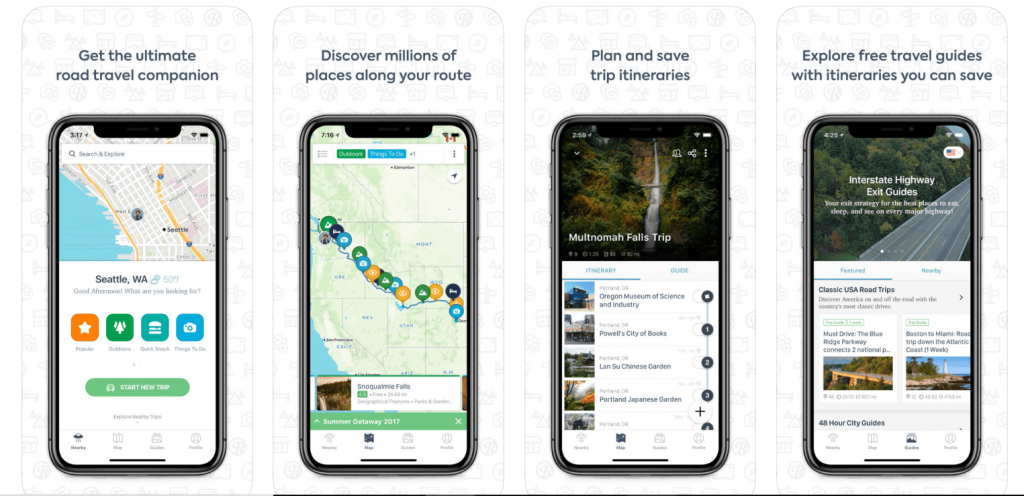 RoadTrippers - Travel planning app